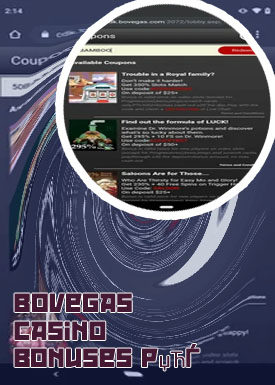 Bovegas casino bonus codes