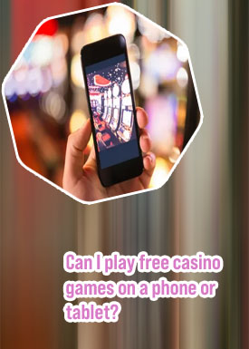 Play casino on mobile